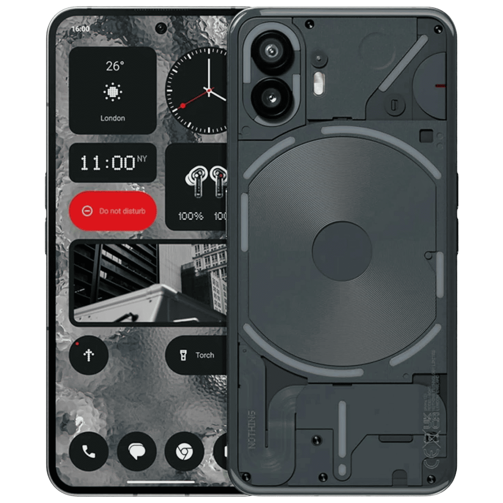 Nothing phone(2)RAM12GB+2GB/512GB ダークグレー Nothing Phone 2 5G (12GB RAM, 512GB, Dark Grey) Online | Croma